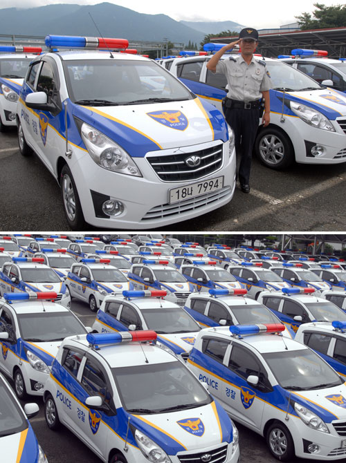 마티즈 크리에이티브 순찰차 86대 도심 누빈다 - bnt뉴스