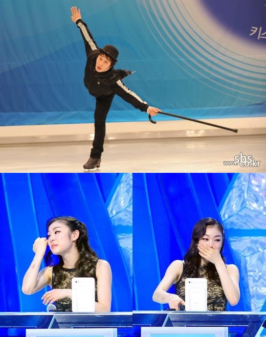 김병만-김연아 눈물, 빙판 위에 무릎 꿇은 사연 김병만-김연아 눈물, 빙판 위에 무릎 꿇은 사연