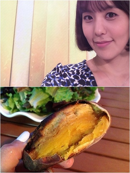 박지윤 블로그, 욕망아줌마의 고구마 다이어트 '비법공개' | Bnt뉴스