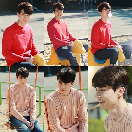 ‘풍선껌’ 이동욱, 포스터 비하인드 컷 공개…‘훈훈’ | bnt뉴스