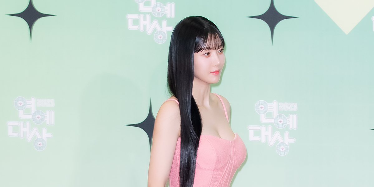 [포토] 권은비 '라인이 예술'(KBS <b>연예대상</b>)