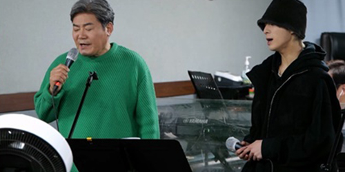 <b>진성</b>x<b>정동원</b>, ‘보릿고개’ 듀엣 연습도 함께...‘돈독한 선후배 우정’