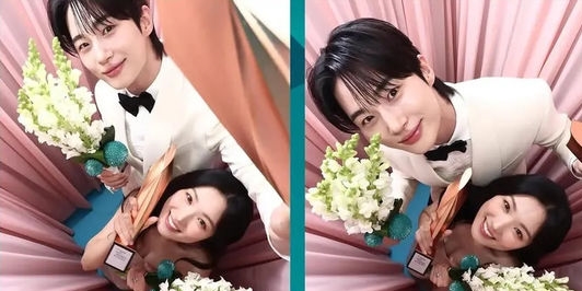 변우석김혜윤, 달달 투샷 공개... ‘<b>솔선커플</b>’ 케미 여전