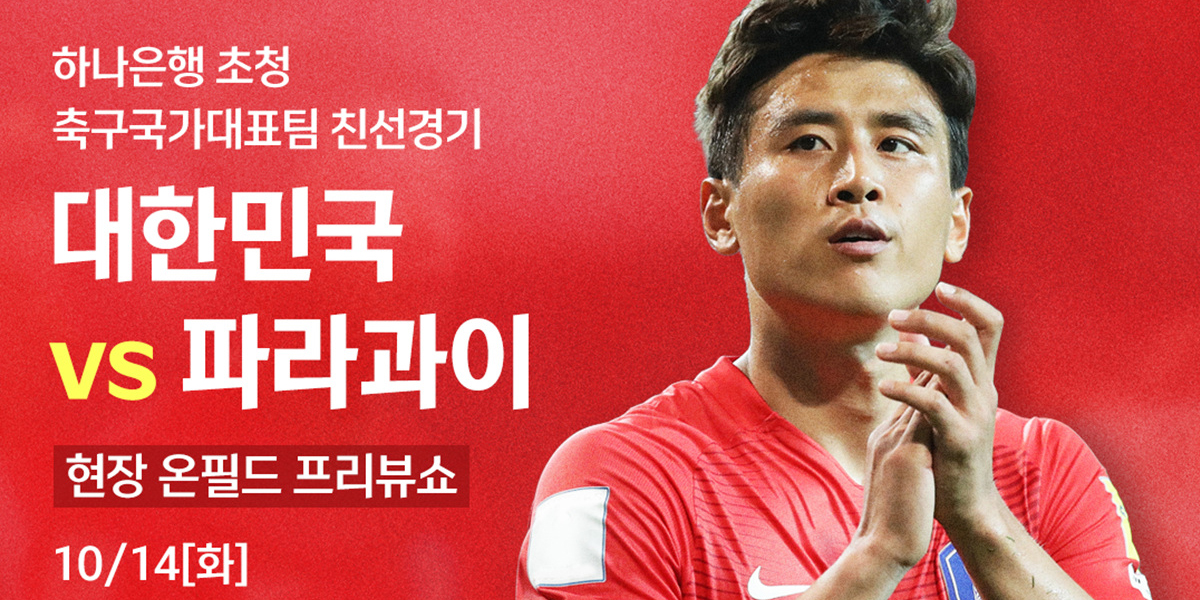 대한민국 vs 파라과이