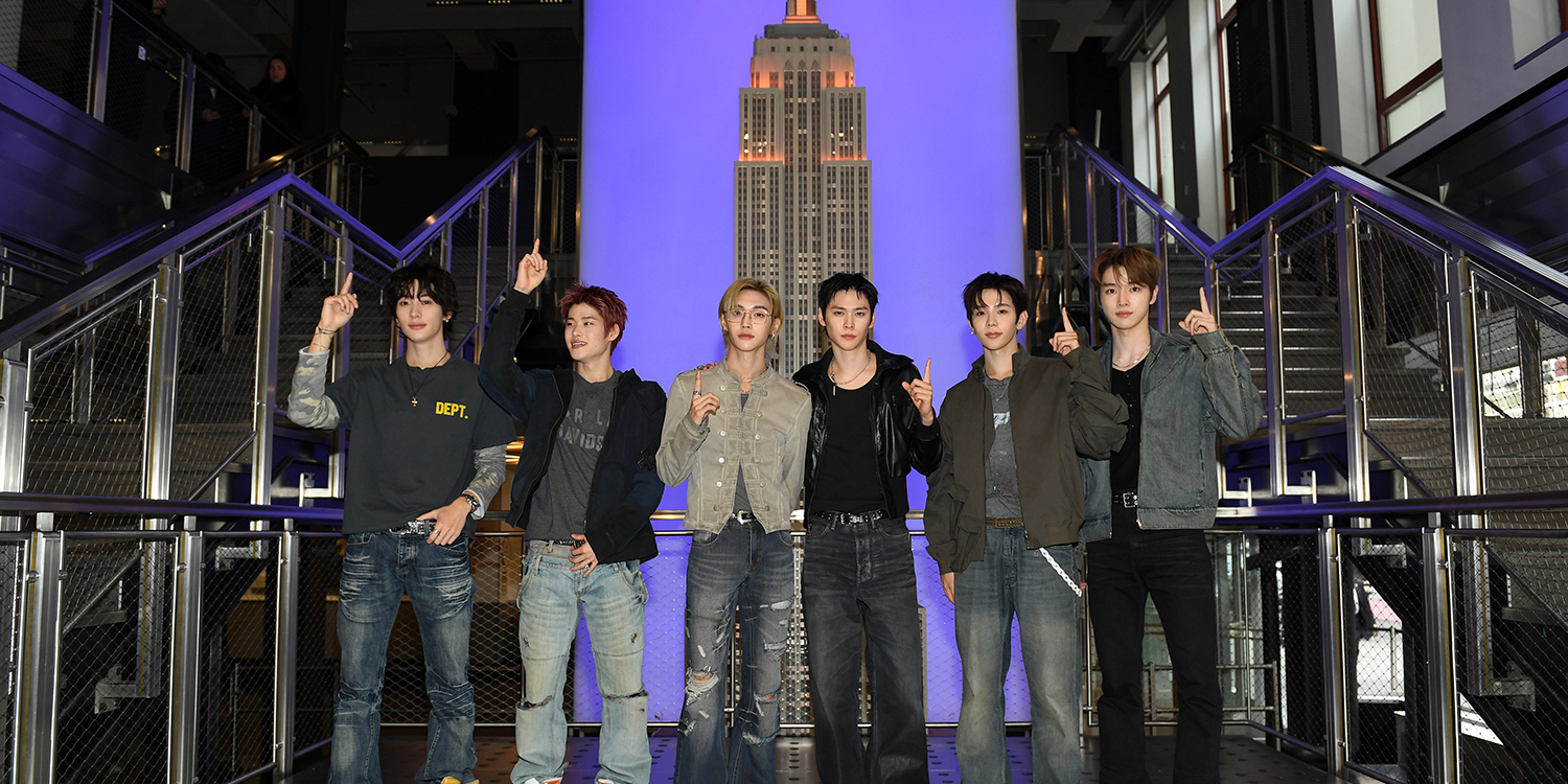 <b>라이즈</b>, 美 <b>엠파이어 스테이트</b> 빌딩 <b>점등식</b> 참석