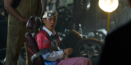 bnt뉴스 보도 스틸: 모범택시3 이제훈 납치 장면