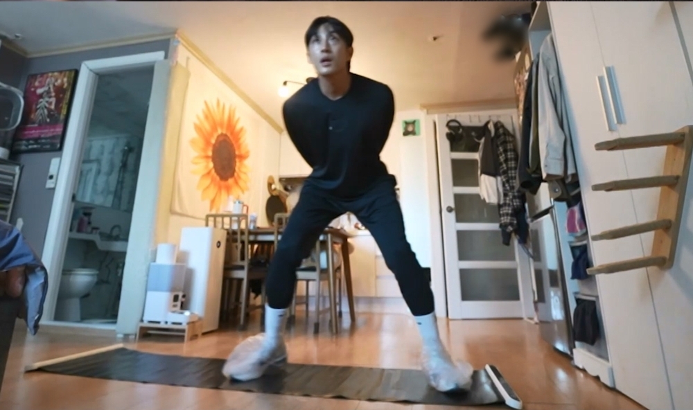 나혼자산다 비닐 운동법 관련 이미지