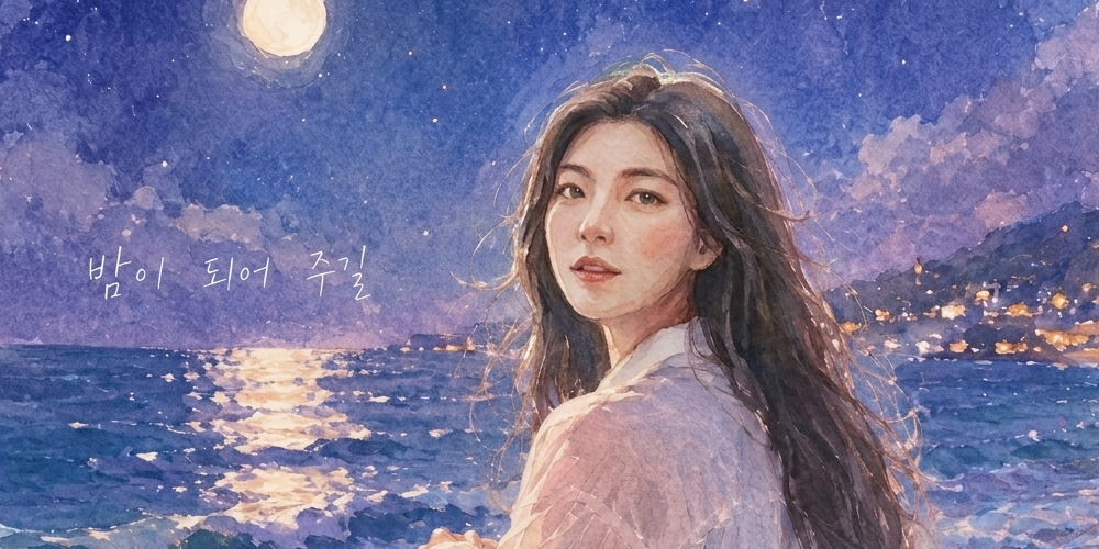 위드유, 6년 공백 깨고 신곡 '밤이 되어 주길' 발매 - 뉴스 썸네일 이미지