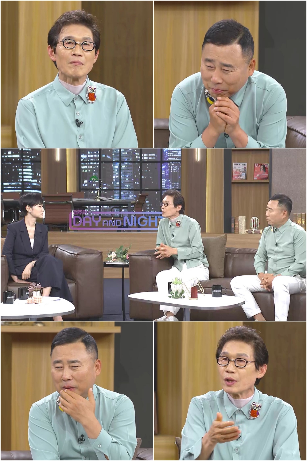 ‘데이앤나잇’ 김정렬·<b>황기순</b> 출연