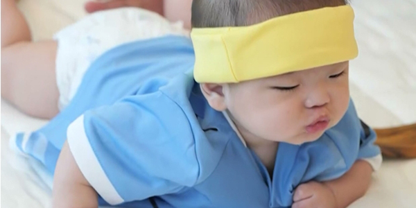 ‘슈돌’ <b>곽튜브</b> 子 <b>태산</b>, 배밀이 도전