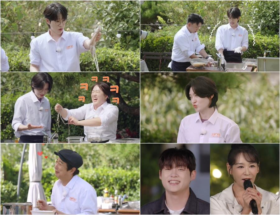 트롯 키친 달리는 디너쇼 김용빈 산낙지 반응과 프로그램 특징